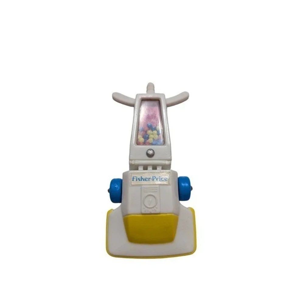 Fisher‎ Price Dollhouse Loving Family bubble vaccum push vintage 3 inch